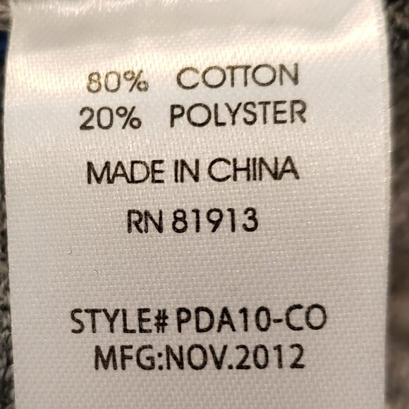 Men's PD & C Striped V-neck Sweater XL New - Picture 8 of 9